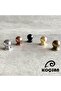 Marble Black Button Handle Luxury Country Kitchen Furniture Cabinet Drawer Handle - 4