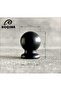 Marble Black Button Handle Luxury Country Kitchen Furniture Cabinet Drawer Handle - 2