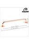 Rose 192 Mm Handle Luxury Kitchen Furniture Cabinet Drawer Handle - 2