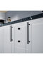 Turquoise Black 160 mm Handle Luxury Country Kitchen Furniture Cabinet Drawer Handle - 4
