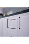Delicate Black 224 mm Handle Luxury Country Kitchen Furniture Cabinet Drawer Handle - 4