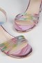 Girl's Lilac Rainbow Party Heeled Shoes - 2