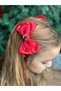 Special Design 2-Piece Metal Layered Bow Turkish Flag Moon Star Stone Metal Brooch Clip Buckle Set - 5