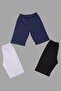 3-Piece Girl's Basic Cotton and Lycra Short Summer Tights