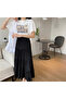 Solid Color Skirt - 4