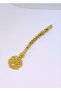 Silver Kazaziye Knitted Detail Single Prayer Beads with Tassel - 2