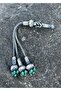 Bud Model Silver Kazaziye Triple Prayer Beads with Tassel - 2