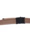 100% Cotton Black Buckle Belt - Mom Jean - Canvas Pants - Cargo Shorts Belt - Unisex - 3
