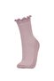 Women's 3-Piece Cotton Long Socks Set - Y6738azns - 4