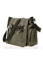 Harajuku Gothic Punk Printed Unisex Green Messenger Bag