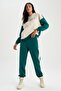 Color Blocked Pocketed Soft Furry Sweatpants Y8165az22au - 4