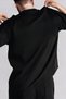 Men's Black Free Life Printed Oversize T-Shirt - 2