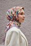وشاح بنمط باروك أرجواني ناعم - 7