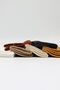 Bistyle - Set of 6 Yellow Combed Cotton Hoop Socks - 5