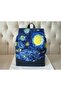 Van Gogh Patterned Stylish Backpack