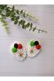 Palestine Independence Symbol Free Palestine Special Design 100% Cotton Handmade 2-Piece Snap Buckle Set