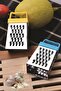 5 Pieces Magnetic Mini Garlic Grater Small Grater Decorative Magnet Adhesive - 2