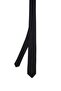 Black Plain Classic Micro Tie - 2