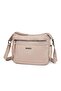 Washed Leather Messenger Shoulder Soft Women's Bag 21K Barcelona 1875 - 2