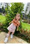 Girl's Ruffled Madonna Collar Muslin Blouse - 2