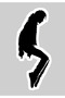 Jackson Sticker Motor, Helmet, Laptop, Car Sticker 13X7 cm
