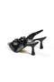 Olivia Women's Stiletto Rhinestone Pointed Toe Bow Detail Open Back Evening Dress Classic Heels - 4