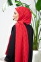 Checkered Pattern Jacquard Shawl - 2