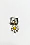 Italian Steel Bracelet Charm Enamel Daisy (1 Pc) 9mm Scb26C - 4