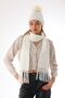 مجموعة وشاح Pompom Ecru Beret Thessaloniki - 2