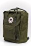 Unisex Green Color School Bag Compatible 14 Inch Laptop Bag, Black Backpack - 4