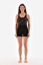 Jumpsuit Swimsuit Bathing Suit with Print Shorts - 2