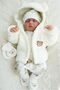 Plush Fleece Baby Hooded Zippered Cardigan Wellsoft - 2