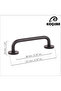 Efsun Black 96 mm Handle Luxury Country Kitchen Furniture Cabinet Drawer Handle - 2