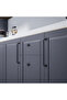 Efsun Black 96 mm Handle Luxury Country Kitchen Furniture Cabinet Drawer Handle - 4