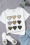 Kids Heart Printed Cotton T-shirt