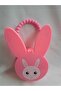 PINK COLOR RABBIT MODEL PERMA RUBBER BUCKLE WITH BAG - 2