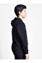 Black Kids Zippered Hooded Tracksuit Set 3233/3234 - 5