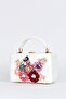 Women's Shoulder Strap Floral Stoned Evening Dress Daily Handbag 17612 - 4