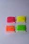 5 Meters, 4 Colors, 1mm Waxed Cord (TOTAL 20 METERS) Neon Colors Necklace Jewelry Design Bracelet Cord - 2