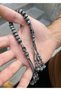 Silver Kazaziye Classic Model Hand Knitted Zaza Rosary with Three Tassels - Collection Rosary - 2