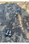 Silver Kazaziye Flower Bead Detailed Rosary with Tassel