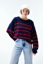 Relaxed Cut Crew Neck Sweater - Z9077az23wn - 3