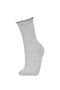 Women's 3-Piece Cotton Long Socks Set - Y6738azns - 3