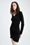 Wrap Neckline Long Sleeve Mini Dress Y4838Az22Au - 3