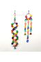 Plastic Set of 2 Toys for Sultan Lovebirds and Budgies