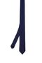 Navy Blue Plain Classic Micro Tie - 2