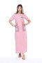 Women's Summer Woven Short Sleeve Dress - 6