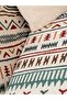 غطاء أريكة Softmicro بنقشة إثنية وبطراز بوهيمي، مقاس 180×300 سم، يمكن استخدامه كغطاء كنبة أو شال أو بطانية تلفاز، باللون الفيروزي - 5