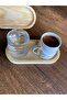 Mini Coffee Presentation Board Catering Mini Tray - Oil Pot Base Wooden Oil Pot Board - 5