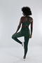 High Waist Seamless Push up Leggings - Otrera Green - 2